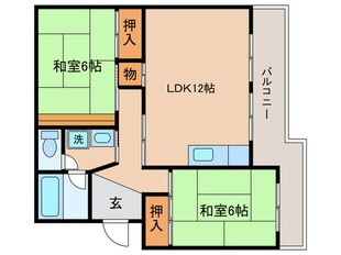 エイトハイツ坂本の物件間取画像